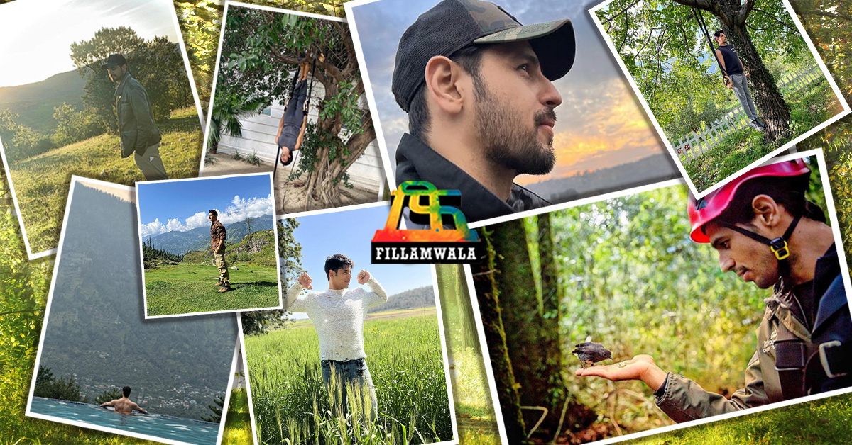 8 times the Actor in Mission Majnu demonstrated his love of nature.