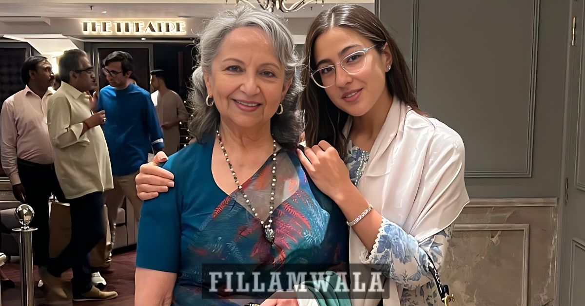 "Sara Ali Khan Shares Stunning Photo with Grandmother Sharmila Tagore on Instagram"