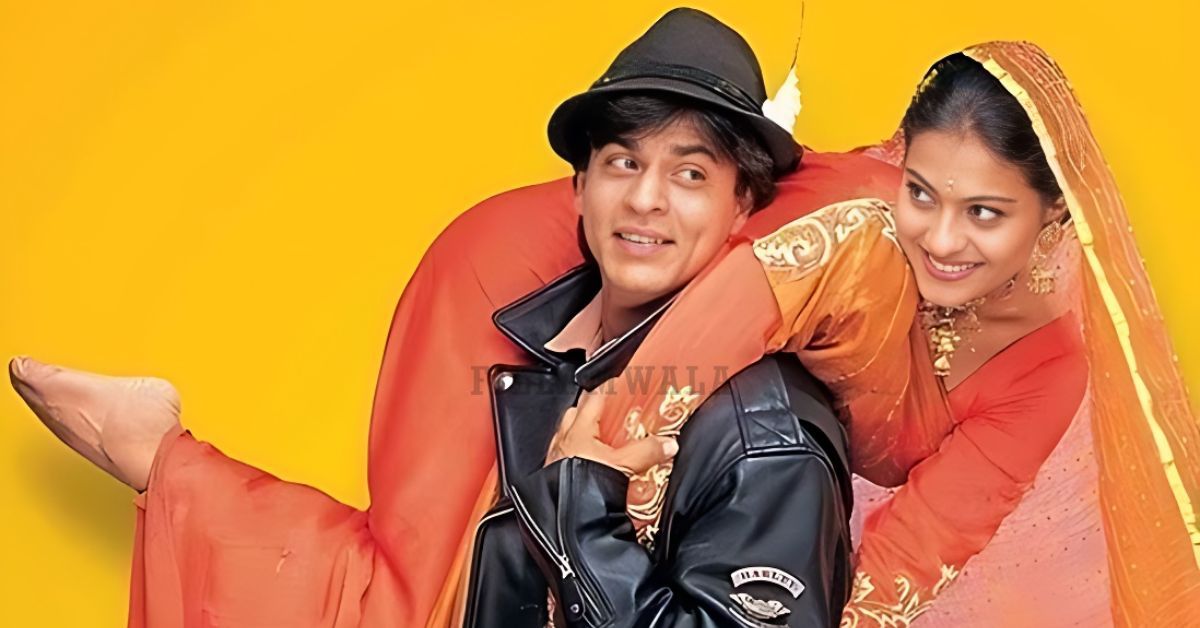 "Kajol Opens Up About Iconic DDLJ Poster: Shah Rukh Khan Took It as a Challenge to Lift Me!"