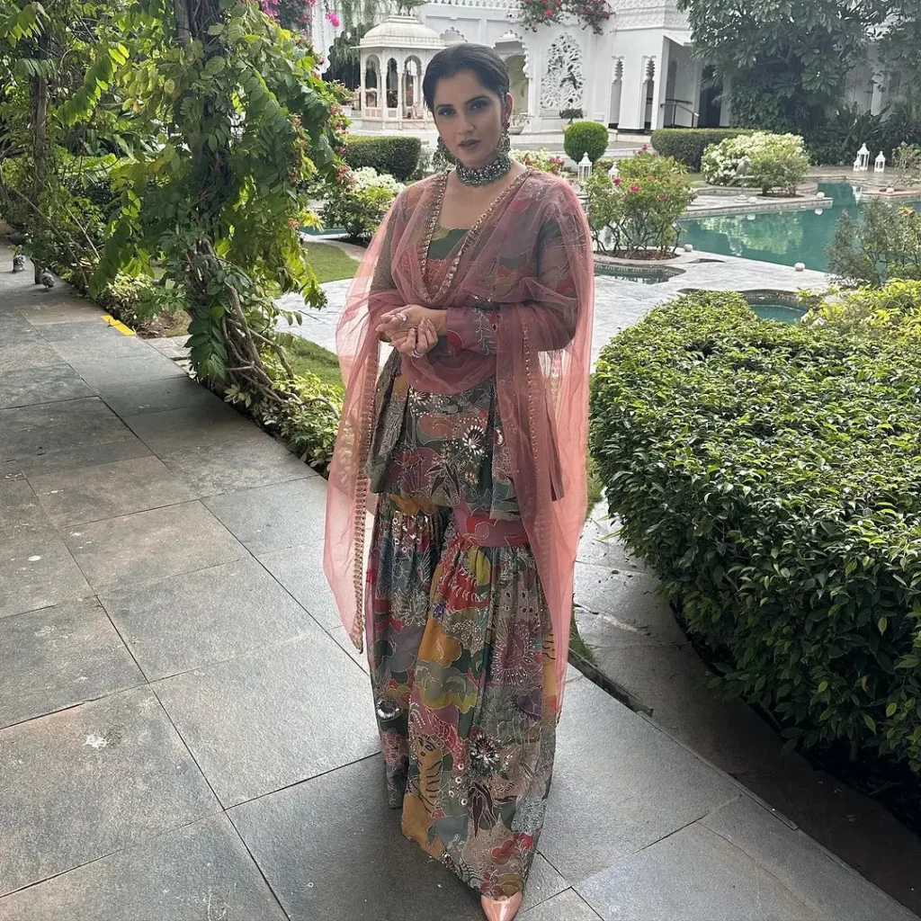 Sania Mirza at Parineeti Chopra Wedding