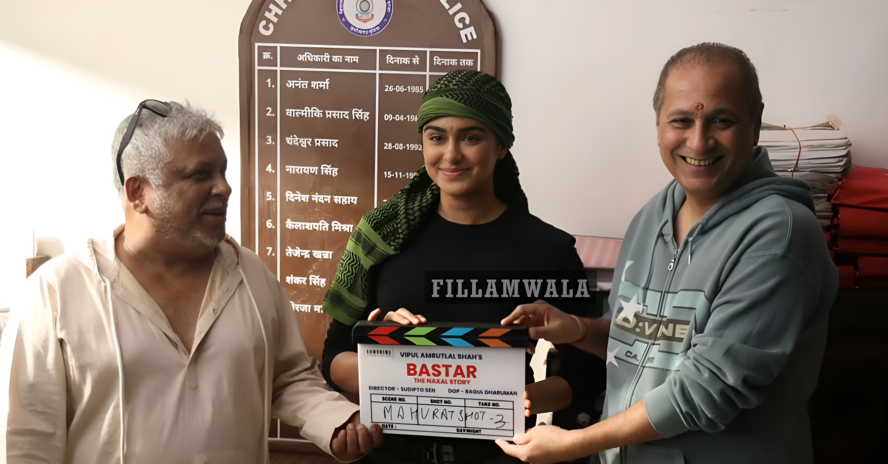 Adah Sharma Takes Command in 'Bastar The Naxal Story' as Shooting Commences