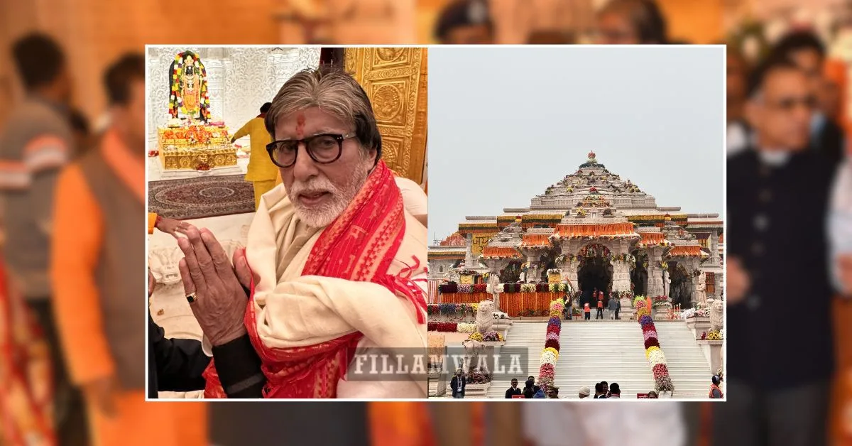 Amitabh Bachchan visits Ayodhya